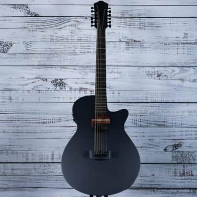 Ibanez AEG 1221 12-String Acoustic-Electric Guitar | Black Out image 3