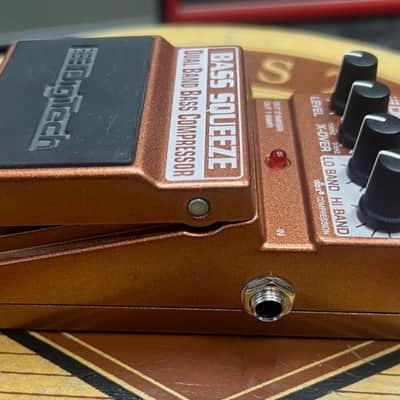 DigiTech X-Series Bass Squeeze Compressor/Sustain 2010s - Copper image 4