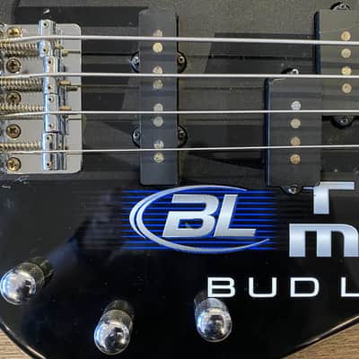 2004 Fender Deluxe Limited Edition Bud Light True Music PJ Bass Electric Bass Guitar image 3