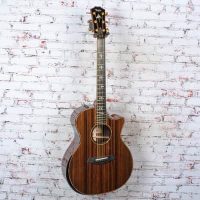 Taylor 2019 914ce LTD NAMM Grand Auditorium Electric Acoustic Guitar Sinker Redwood/Rosewood image 6