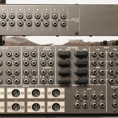 Tascam M520 20/8/2/16 vintage analog mixing console with power supply, and cable image 9