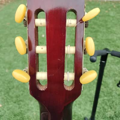 Orpheus model 05 MIK 3/4 classical guitar 1960's - 1970s - Natural image 11