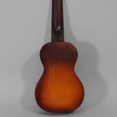 Vintage Harmony Silvertone Soprano Ukulele Palm Tree Stencil image 5