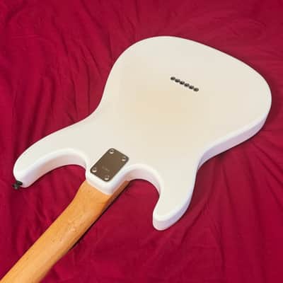 Carvin Bolt SSS Hard Tail - Custom Shop Strat Killer - Made in USA - Alpine White - Free Pro Setup - Stainless Steel Frets image 11