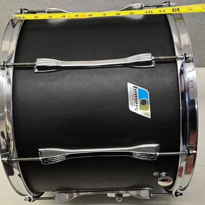 Vintage Ludwig 6 Piece 70s Black Panther Drum Set Shell Kit 26/13/14/15/16/18" image 10