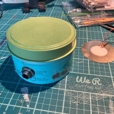 Contact mic with built-in preamp, custom made image 4
