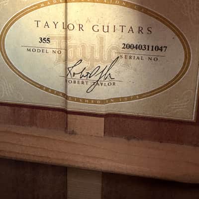 Immagine Taylor 355 with ES1 Electronics Natural w/OHSC - 5