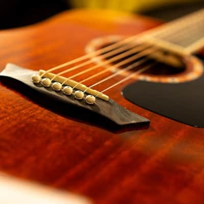 Washburn WD100DL Dreadnought Mahogany Acoustic Guitar w/ Gigbag (WD100DLMK-U) image 4