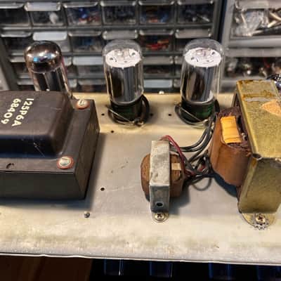 Fender 6G11 Vibrolux 1963 Brownface Guitar Combo Amplifier image 10