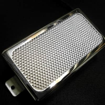 Q pickups Open chrome cover SILVER FOIL humbucker SET PAF Custom Shop Fits Gibson Epi Greco Ibanez image 9