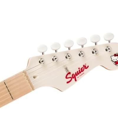 Squier Hello Kitty Stratocaster 2024 - White image 5