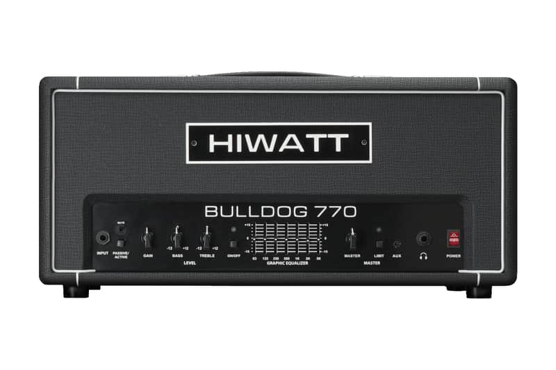 Hiwatt Bulldog 770 Head - 770W Bass Head image 1