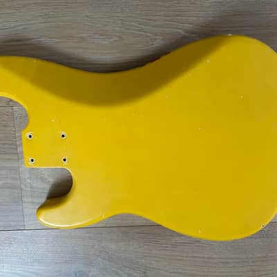 Fender (MJT) Precision Bass Body (2025) - Vintage Aged Competition Orange image 11