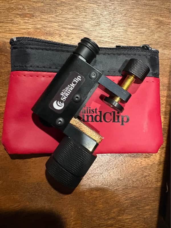 The Realist RLSTSC SoundClip Transducer Acoustic Bass Pickup 2010s - Standard image 1