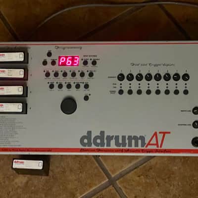 Clavia ddrum AT (Acoustic Trigger) Rare 8-Bit Drum Module, Synth, Machine (RARE) image 2