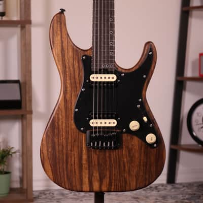 Schecter Sun Valley Super Shredder Exotic - Ebony Fingerboard, Black Limba image 1