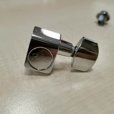 Fender 099-0820-100 American Standard Stratocaster/Telecaster Tuning Heads (6) Chrome image 8