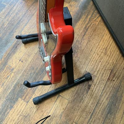 Fender Mustang Bass 2002 - Red image 3