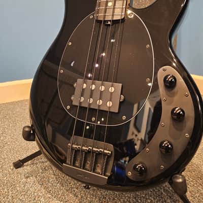 Ernie Ball Music Man StingRay Special 4 H with Roasted Maple Fretboard 2018 - Present - Jet Black image 3
