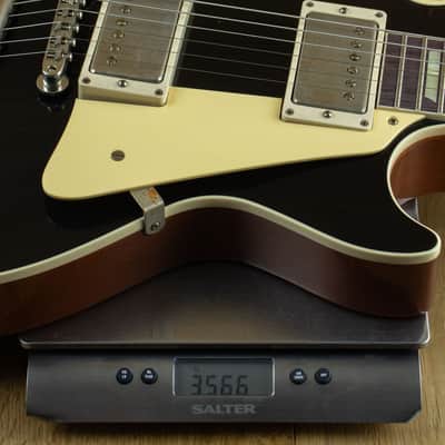Gibson Custom Shop Murphy Lab '57 Les Paul Blacktop Reissue Ultra Light Aged. MINT!!! 8lbs ONLY! Carmelita neck. Historic Medium Jumbo Frets M2M Made To Measure image 5