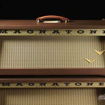Magnatone Twilighter Stereo 22W+22W Reverb/Vibrato Tube Head & 2x12” Cab image 3