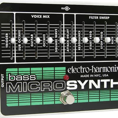electro-harmonix bass MICRO SYNTH ベース Electro-Harmonix Bass Micro Synth | Reverb