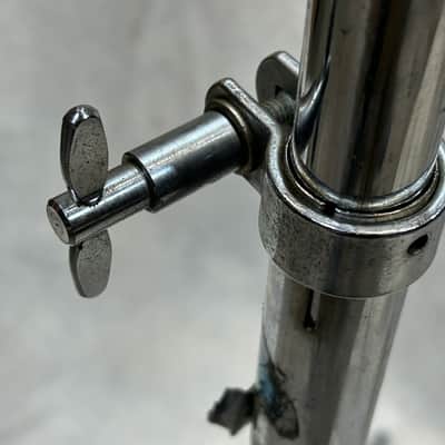 Ludwig Hercules Swivel foot/tube leg Straight Cymbal Stand (1285-CyS-12275) early 70's - chrome image 10