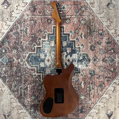 2025 Fender Acoustasonic Standard Jazzmaster Honey Burst Acoustic Electric Offset Guitar! image 6