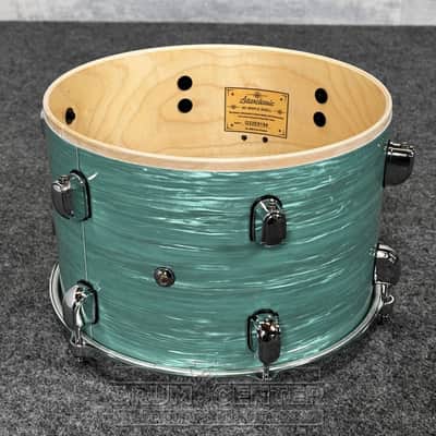 Tama Starclassic Maple 4pc Drum Set Surf Green Silk image 5