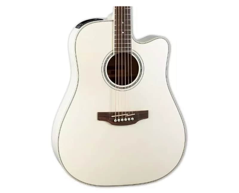 Takamine GD37CE-PW G Series Cutaway A/E Guitar - Pearl White - B-Stock image 1
