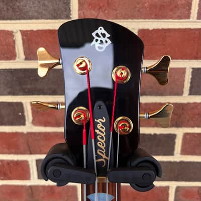 Spector USA DW-4 Doug Wimbish Signature Model, True Champagne, Solid Maple Wings, Pau Ferro Fretboard, Custom EMG P/J Pickups, Spector HAZ 9v, Custom DW "C" Shaped Neck, Hardshell Case image 5