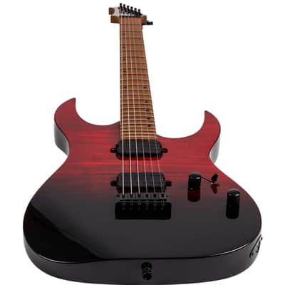 Spira S-450 TRD Double Cutaway Roasted Poplar Flamed Maple Top Canadian Roasted Maple Neck 6-String Electric Guitar image 8