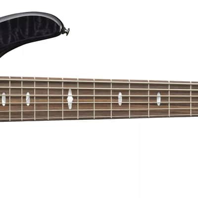 Yamaha TRB1006J 6-String -  Translucent Black w/ Gator case image 3