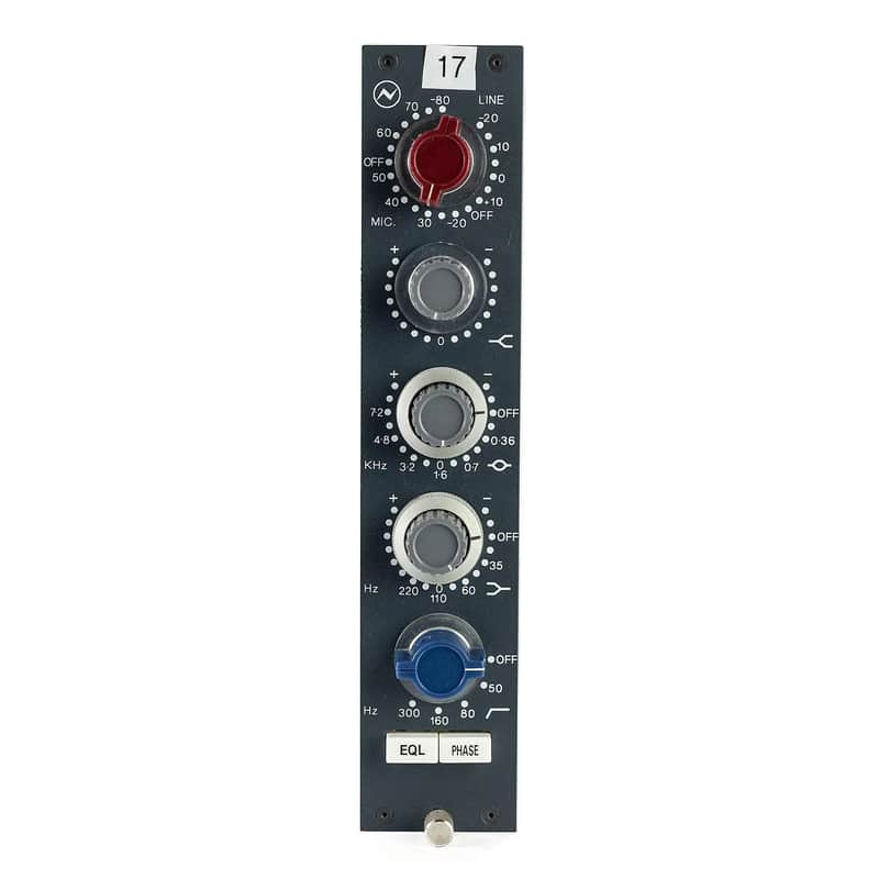 AMS Neve 1073 CV Vertical Mic Preamp / EQ Module image 2