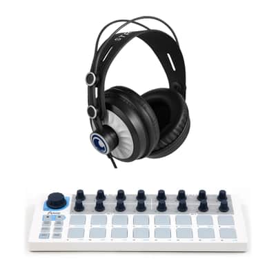 Arturia BeatStep Pad Controller and CV/Gate Sequencer with StreamEye Cans50 Headphones