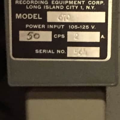 Fairchild 670 Compressor / Limiter image 2