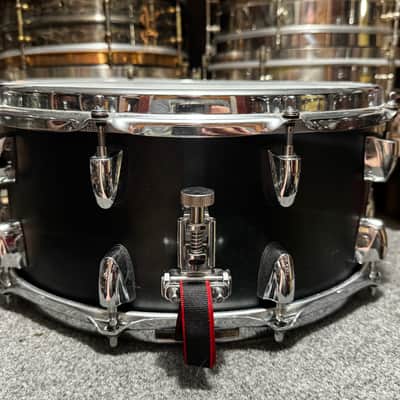 Yamaha Tour Custom Snare Drum In Licorice Satin image 2