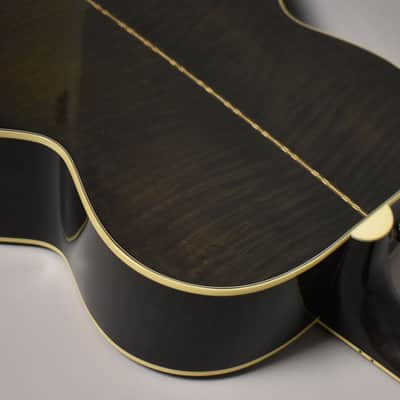 2013 Gibson Custom Shop Limited Edition SJ-200 Jumbo Acoustic Trans Black w/OHSC image 14