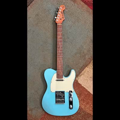 Parts Caster Tele Style - Daphne Blue image 1