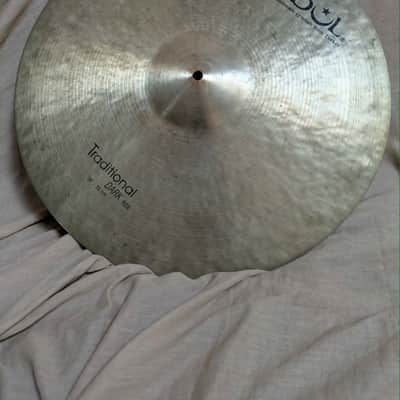 Istanbul Agop 22" Traditional Series Dark Ride Cymbal 2010s - Traditional image 1