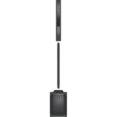 Electro-Voice Evolve50M Powered Portable Column Mixer DJ PA Speaker System Black image 10