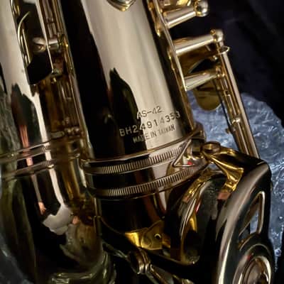 Selmer AS42 Professional Model: Warburton Edition Eb Alto Saxophone 2020s - Clear-Lacquered Brass image 19