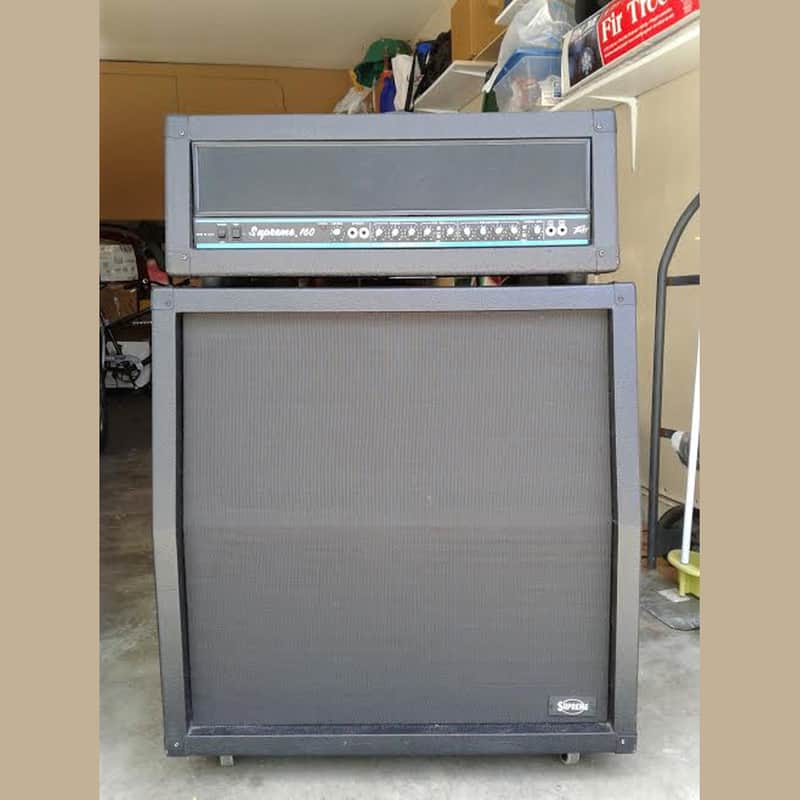 Peavey Supreme 160 Solid State 160-Watt 4x12 Guitar Half Stack image 1