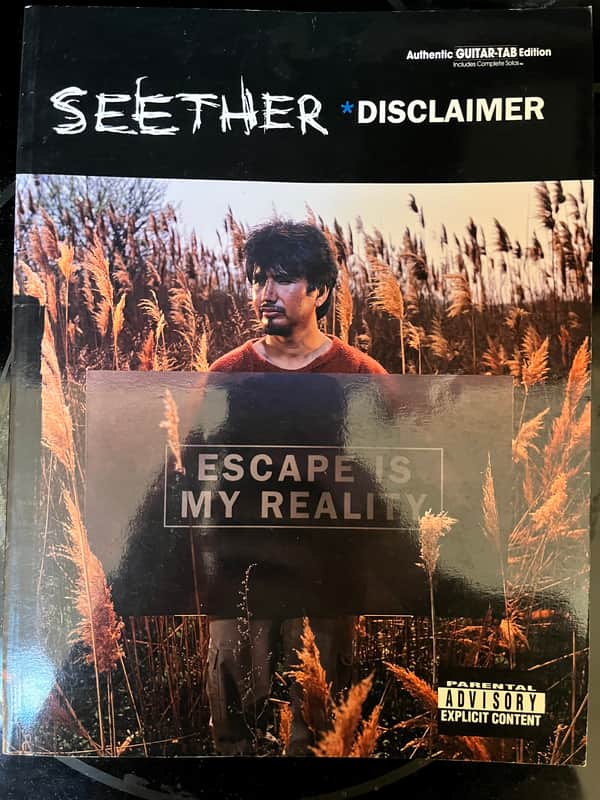 Seether- Disclaimer - Guitar Tab / Tablature Book image 1