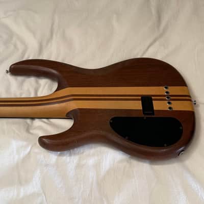 Carvin LB-75W Five String Bass - Claro Walnut - Made in USA - Free Pro Setup image 11