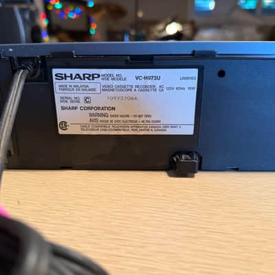 SHARP Model VC-H973 VCR VHS DRIVE Player Recorder With Remote Tested & Cleaned🔥 image 10