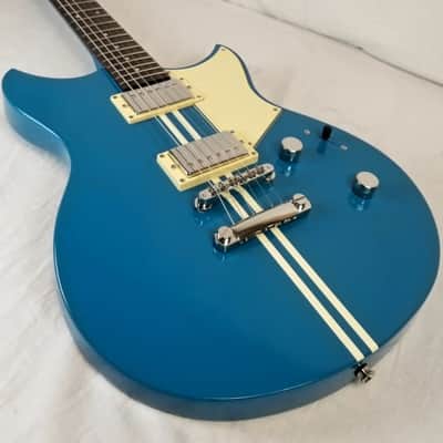 Yamaha RSE20 SWB Revstar Element, Chambered maple and mahogany body, carbon-reinforced neck and body, 2 Alnico V Humbucking pickups; Swift Blue image 1