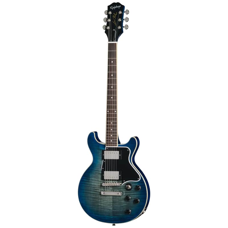 Epiphone Les Paul Special Double Cut Figured - Ocean Water image 1