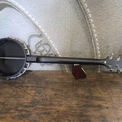 Stagg BJW-OPEN 6 6-String open back guitar banjo with guitar headstock image 4
