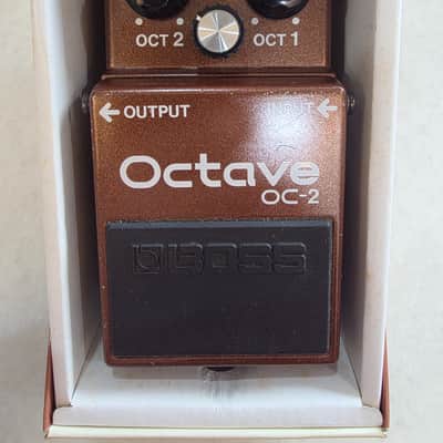 Boss OC-2 Octave (Black Label) 1984 - 1989 - Brown image 1